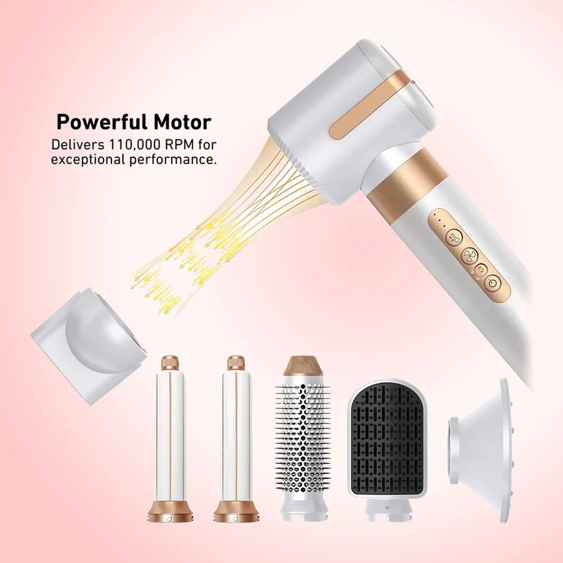 7-in-1 Airbrush Hair Dryer Pro