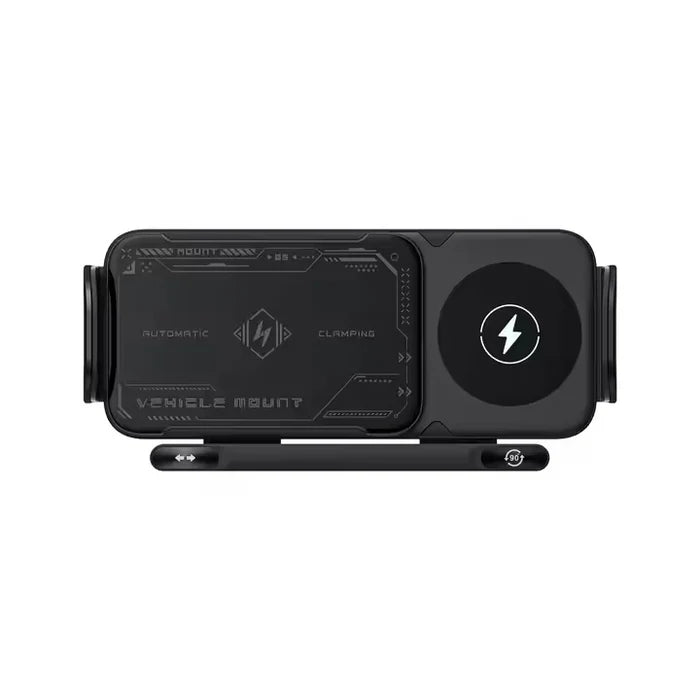 2-in-1 Fast Charging Smartphone/Tablet Car Holder