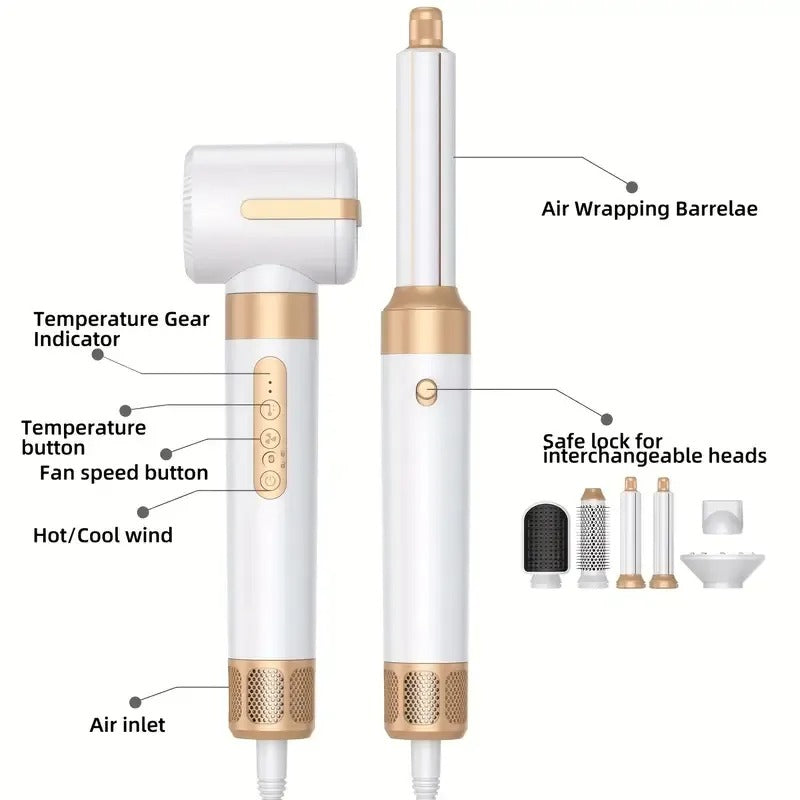 7-in-1 Airbrush Hair Dryer Pro